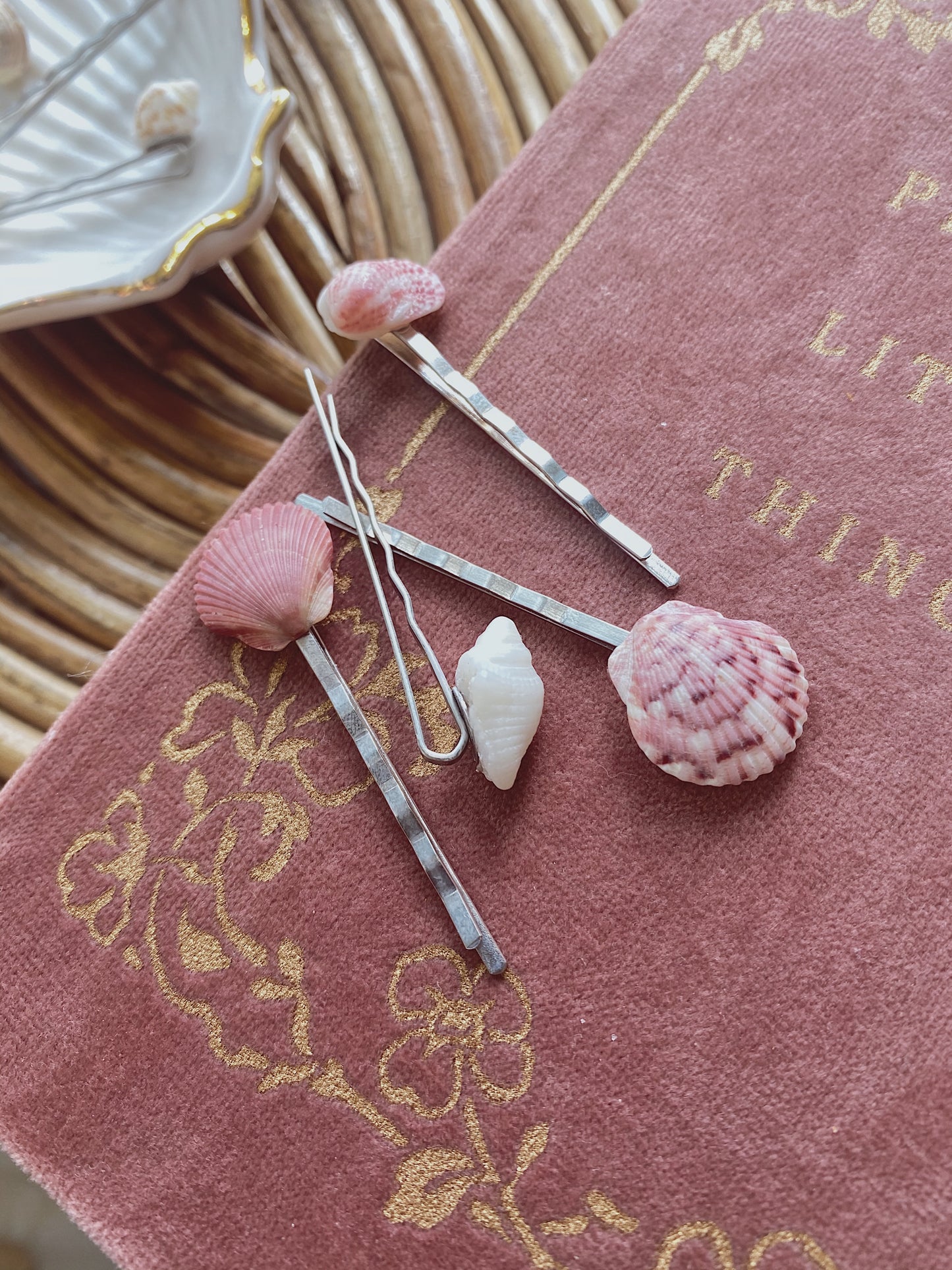 Pretty Pink Hair Pins